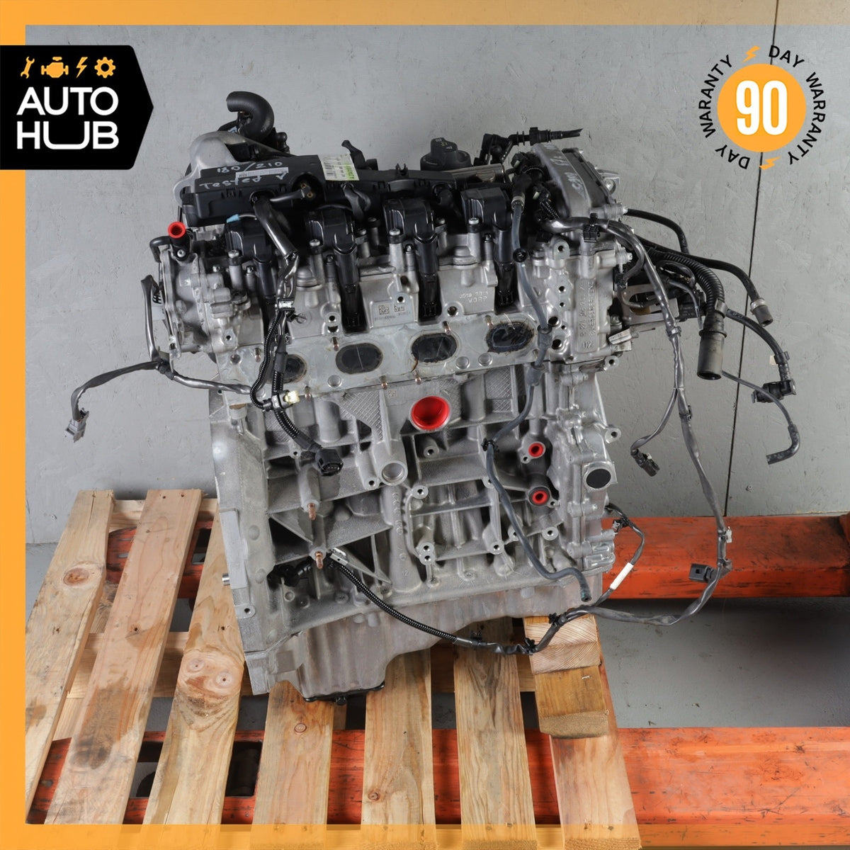 15-20 Mercedes W205 C300 E300 RWD M274 2.0L Engine Motor Assembly 274.920 OEM - photo 6