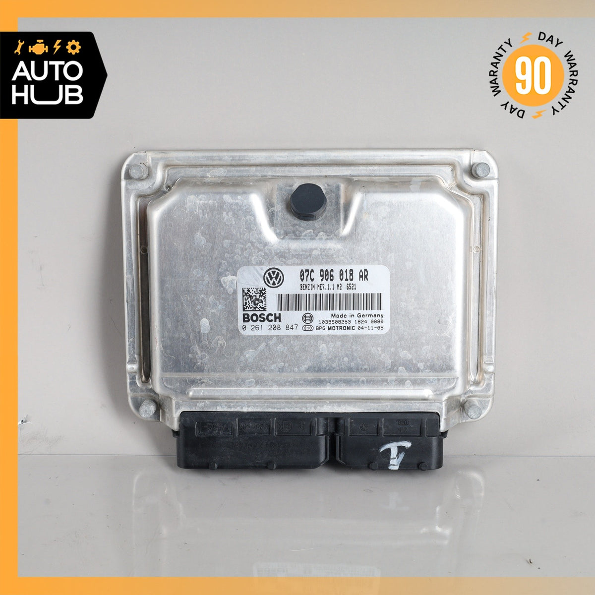 2005 Bentley Continental GT 6.0L W12 Engine Control Module ECU OEM 87k - photo 6