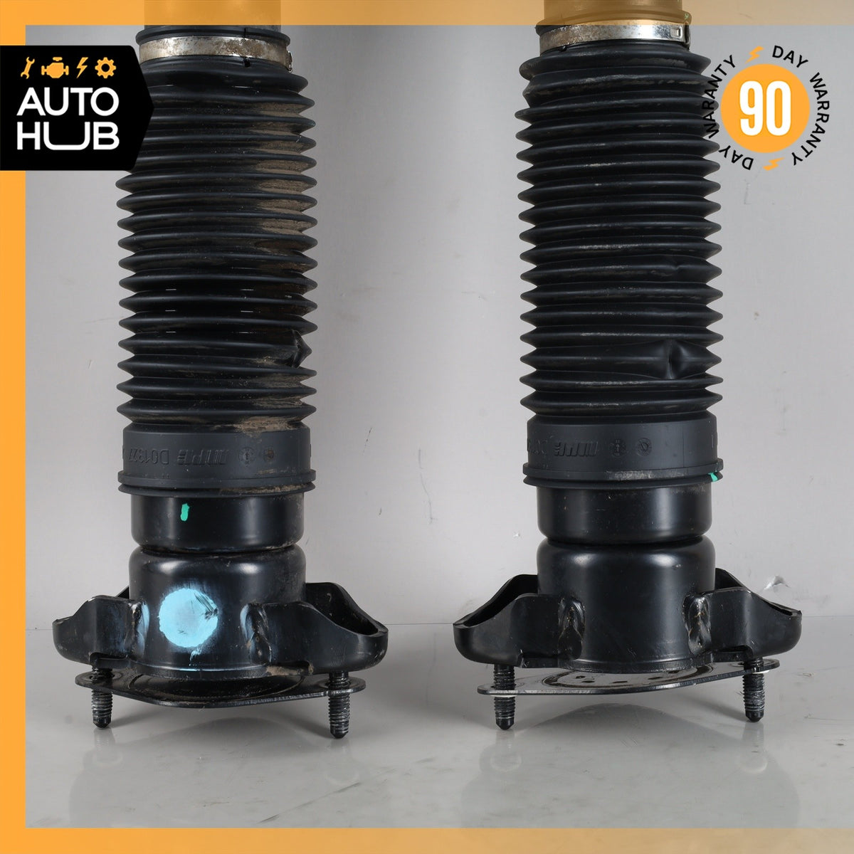 13-16 Mercedes X166 GL450 GLS550 Rear Left and Right Suspension Shock Strut Set - photo 12