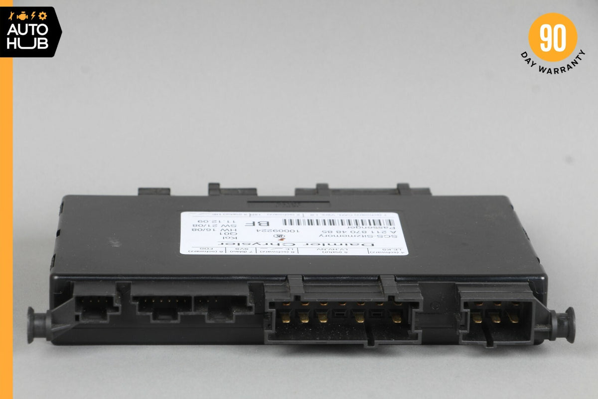 03-11 Mercedes R171 SLK300 CLS550 ML350 Front Right Seat Control Module OEM 50k - photo 5