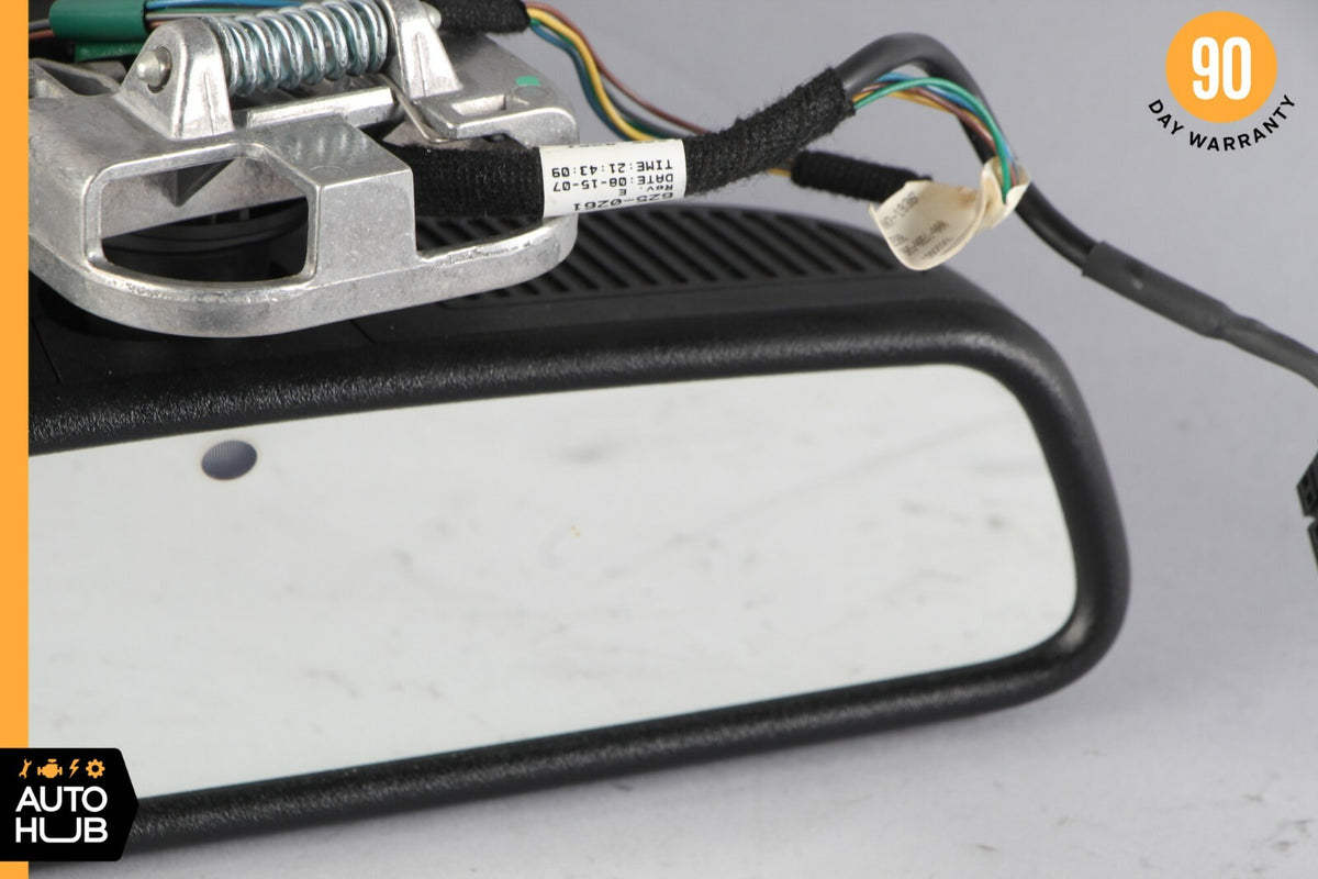 07-09 Mercedes W221 S550 S63 S600 AMG Interior Rear View Mirror Black OEM - photo 3
