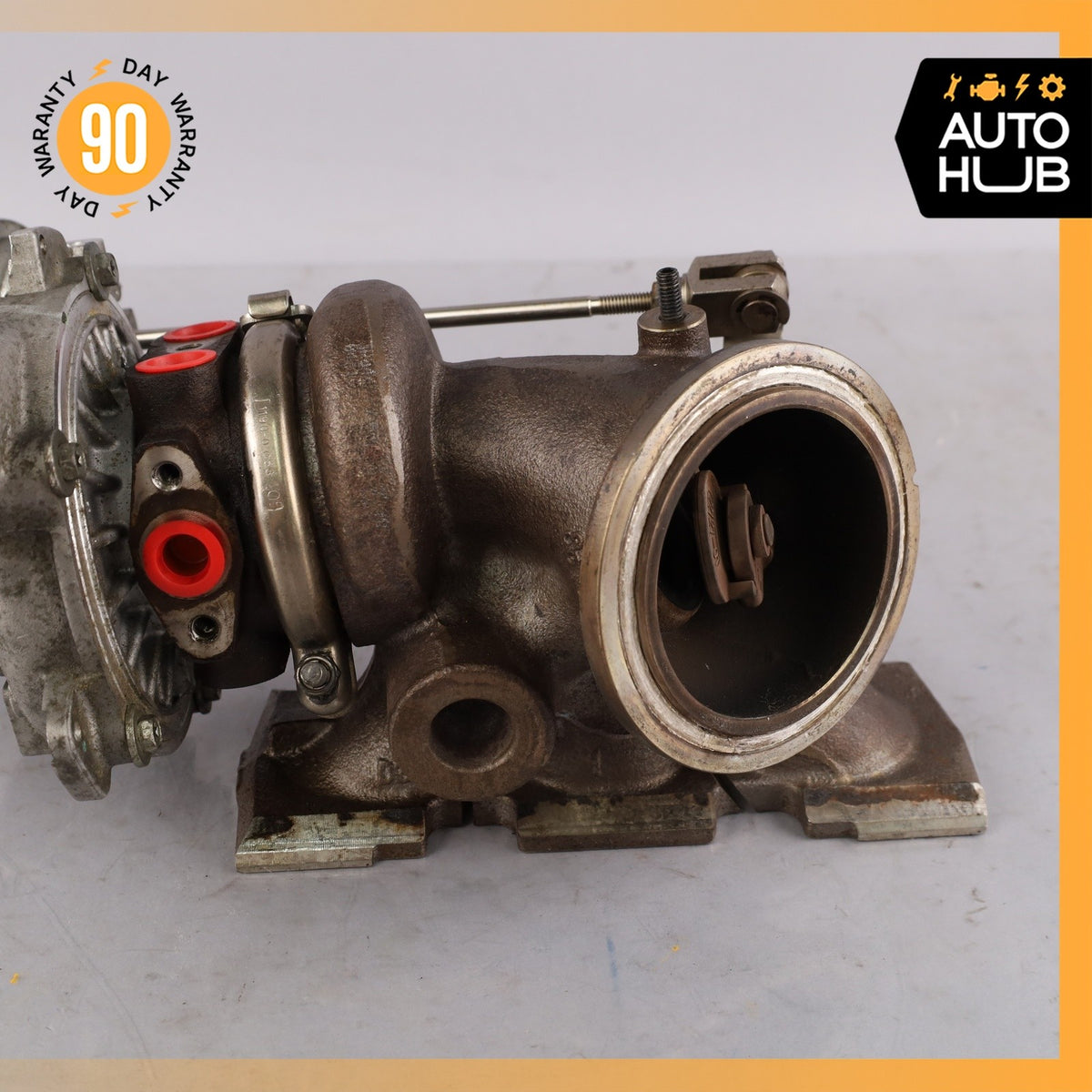 Mercedes W207 E400 4Matic M276 Left Turbocharger Turbo Charger Manifold OEM 79k - photo 6