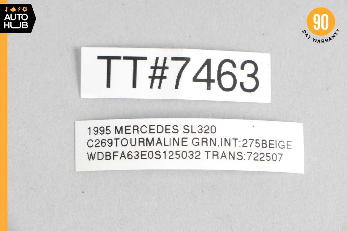 90-02 Mercedes R129 SL320 300SL Antitheft Alarm Switch Button 1248203401 OEM - photo 10