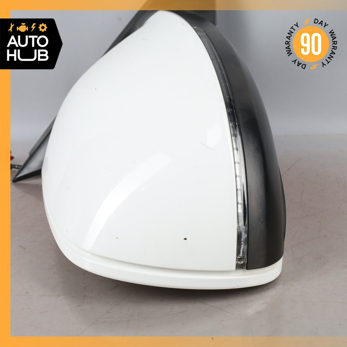 09-14 Audi 8R Q5 SQ5 Front Right Side Rear View Mirror White OEM - photo 5