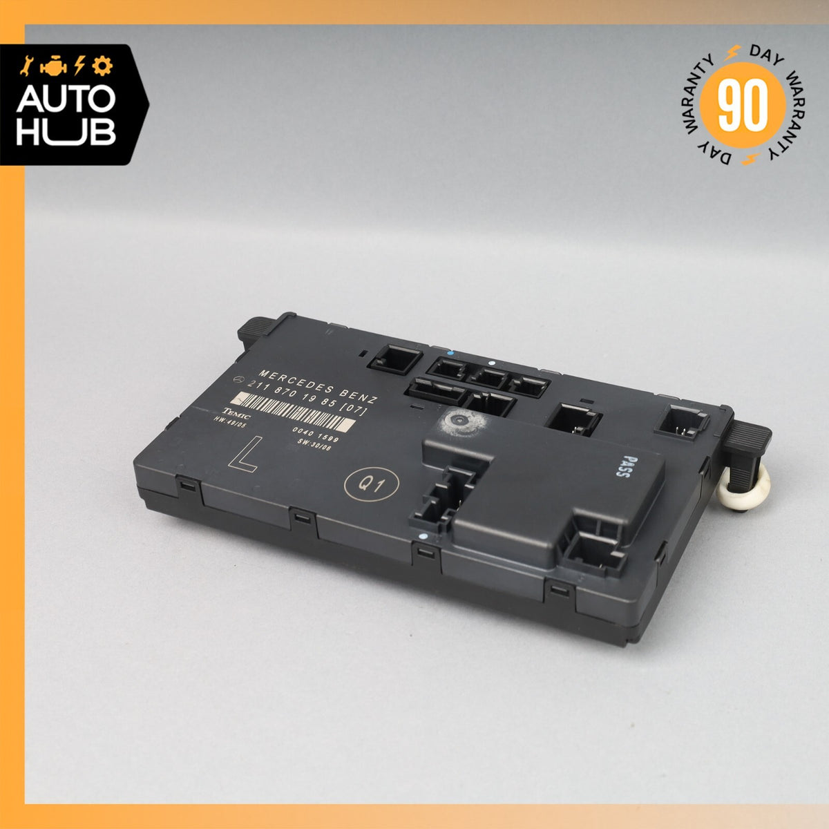 03-09 Mercedes W211 E350 E55 E550 Front Left Driver Side Door Control Module OEM - photo 1