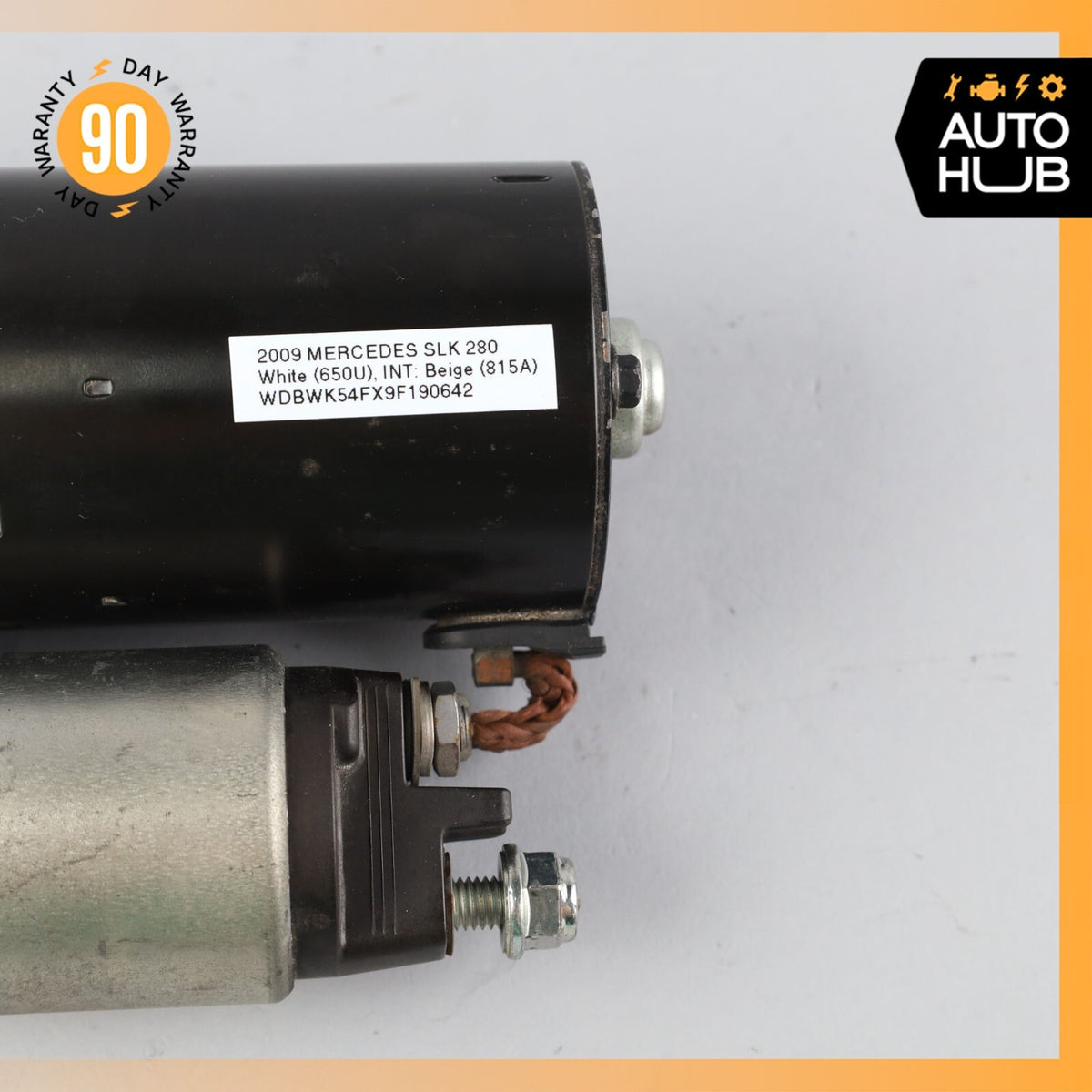 03-11 Mercedes R171 SLK300 R350 E350 Engine Motor Starter 0061510501 OEM 74k - photo 5