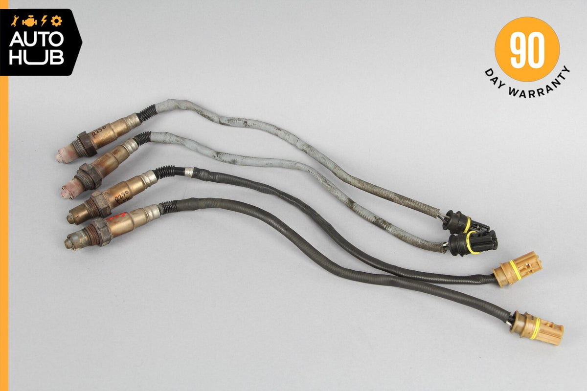 03-08 Mercedes R230 SL500 SL55 AMG Oxygen O2 Sensor Lambda Set of 4 OEM 68k - photo 1