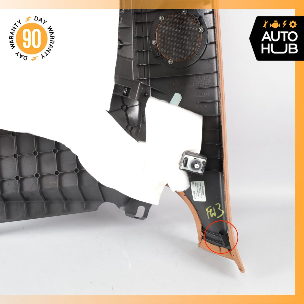 12-17 Bentley Continental GT Rear Right Passenger Side Interior Door Panel OEM - photo 21