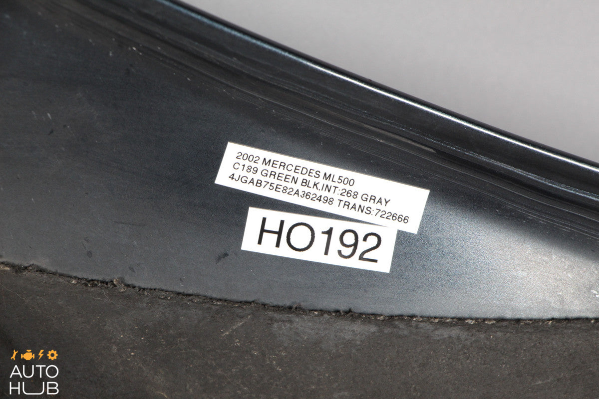 98-05 Mercedes W163 ML500 ML320 ML350 Hood Panel Assembly Black Opal OEM - photo 12