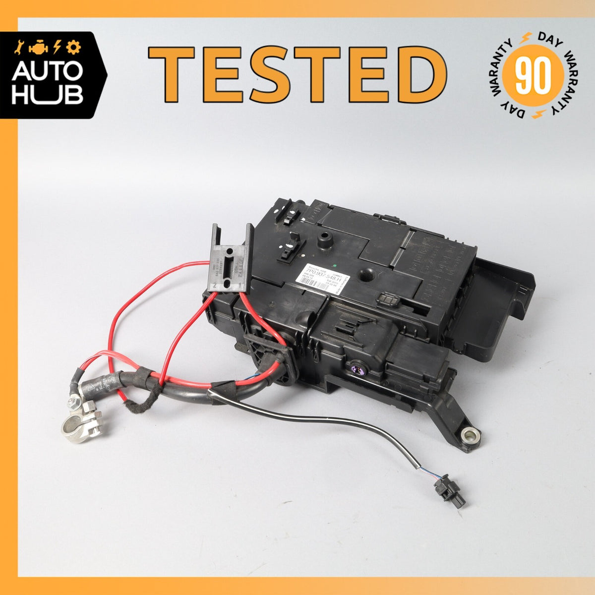 11-18 Porsche Cayenne Rear Trunk Fuse Relay Junction Box OEM - photo 1