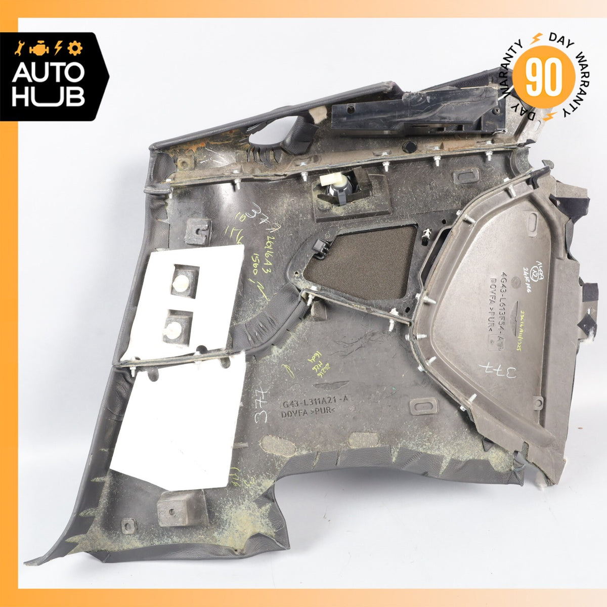 13-16 Aston Martin DB9 GT Convertible Rear Left Side Interior Panel OEM 7k - photo 16