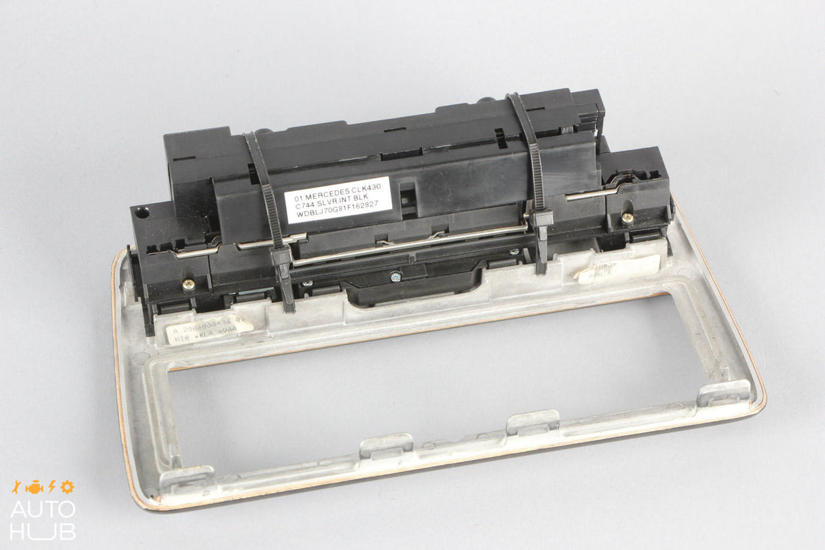 98-02 Mercedes W208 CLK320 CLK430 Center Console Dashboard Control Panel OEM - photo 8