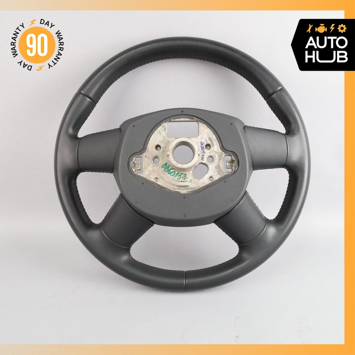 Audi 8R Q5 4-Spoke Steering Wheel w/ Switch Black 8R0419091BD OEM - photo 15
