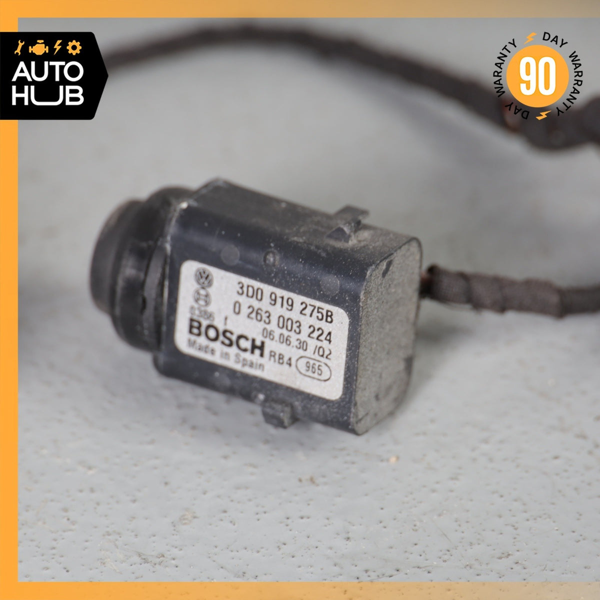 Bentley Continental GTC GT Front Bumper Parking Sensor Wire Harness PDC OEM 40k - photo 11