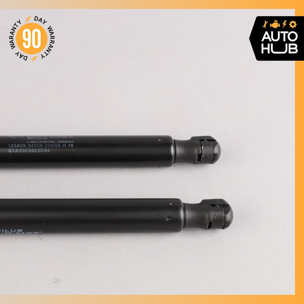 Mercedes R230 SL550 Trunk Tailgate Shock Strut Left & Right Set OEM - photo 5
