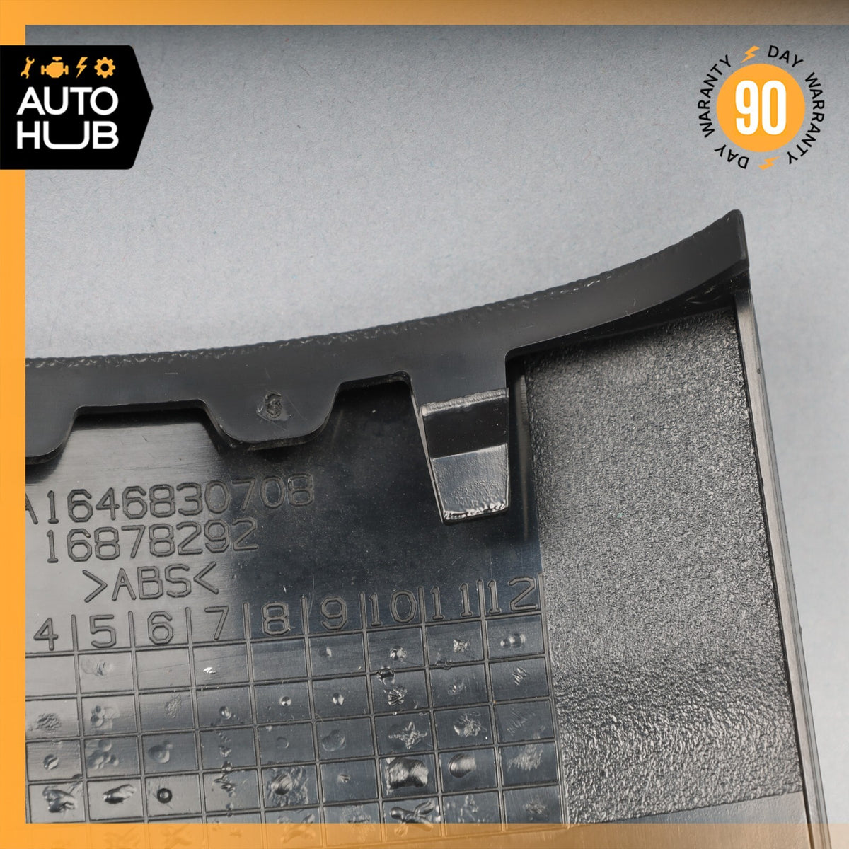 06-12 Mercedes W164 ML350 ML63 GL450 Center Console Trim Cover Panel Black OEM - photo 8