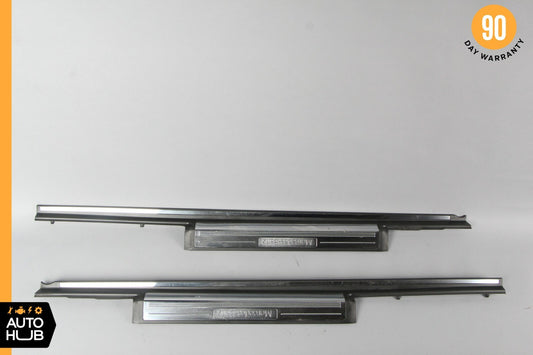 03-06 Mercedes W220 S55 S65 AMG Door Step Sill Panel Front Left & Right Side OEM - photo 1