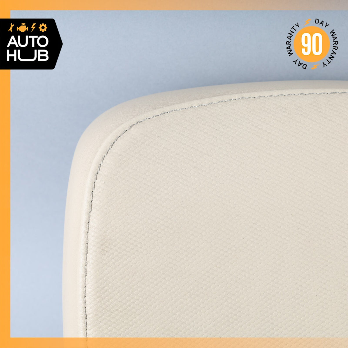 04-10 BMW E64 650i 645Ci Convertible Front Left Side Seat Headrest Beige OEM 65k - photo 2