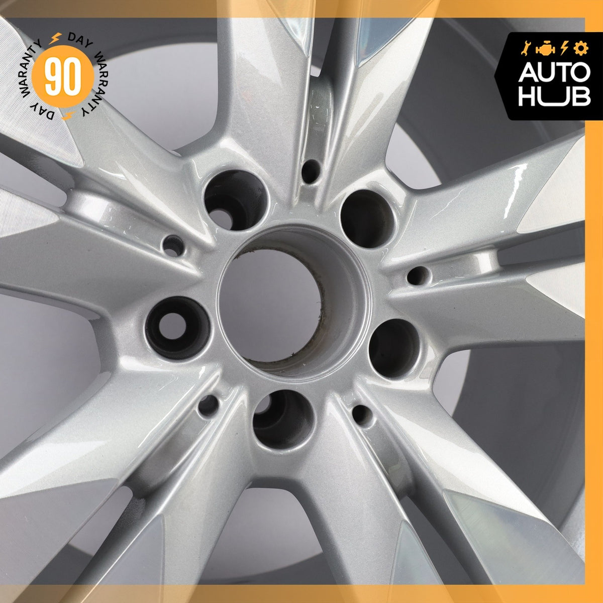 Mercedes W219 CLS550 CLS55 AMG 9.5 x 18 18" Rear Wheel Rim 2194013102 OEM - photo 7