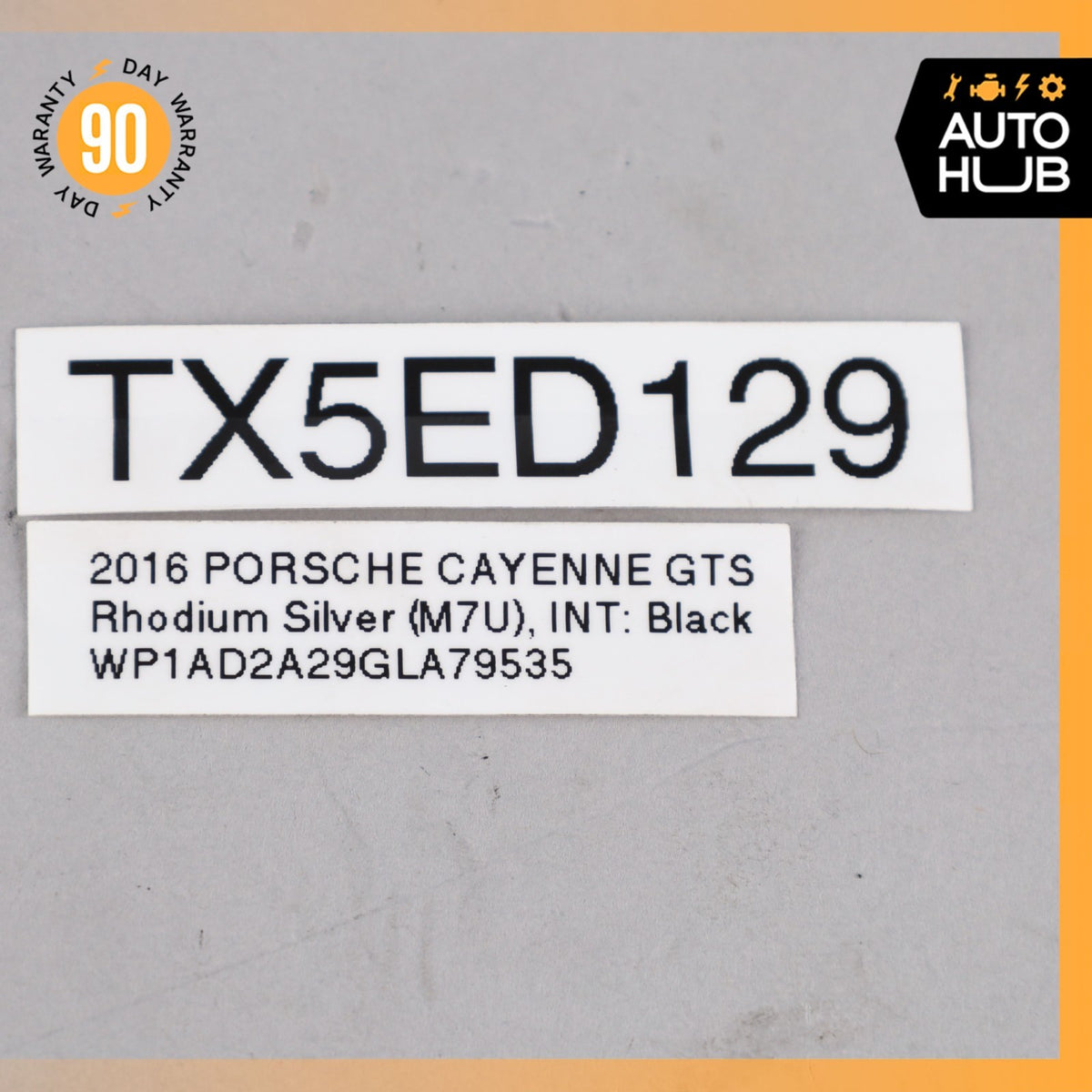 2016 Porsche Cayenne 958 GTS 3.6L Ignition Coil OEM - photo 8