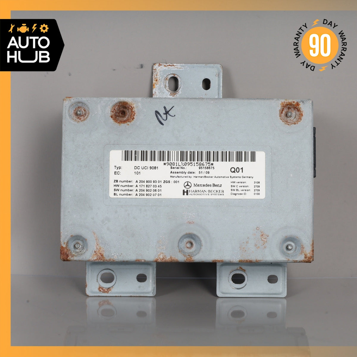 Mercedes W221 S550 S63 CL550 SLK350 Communication Interface Module OEM - photo 5