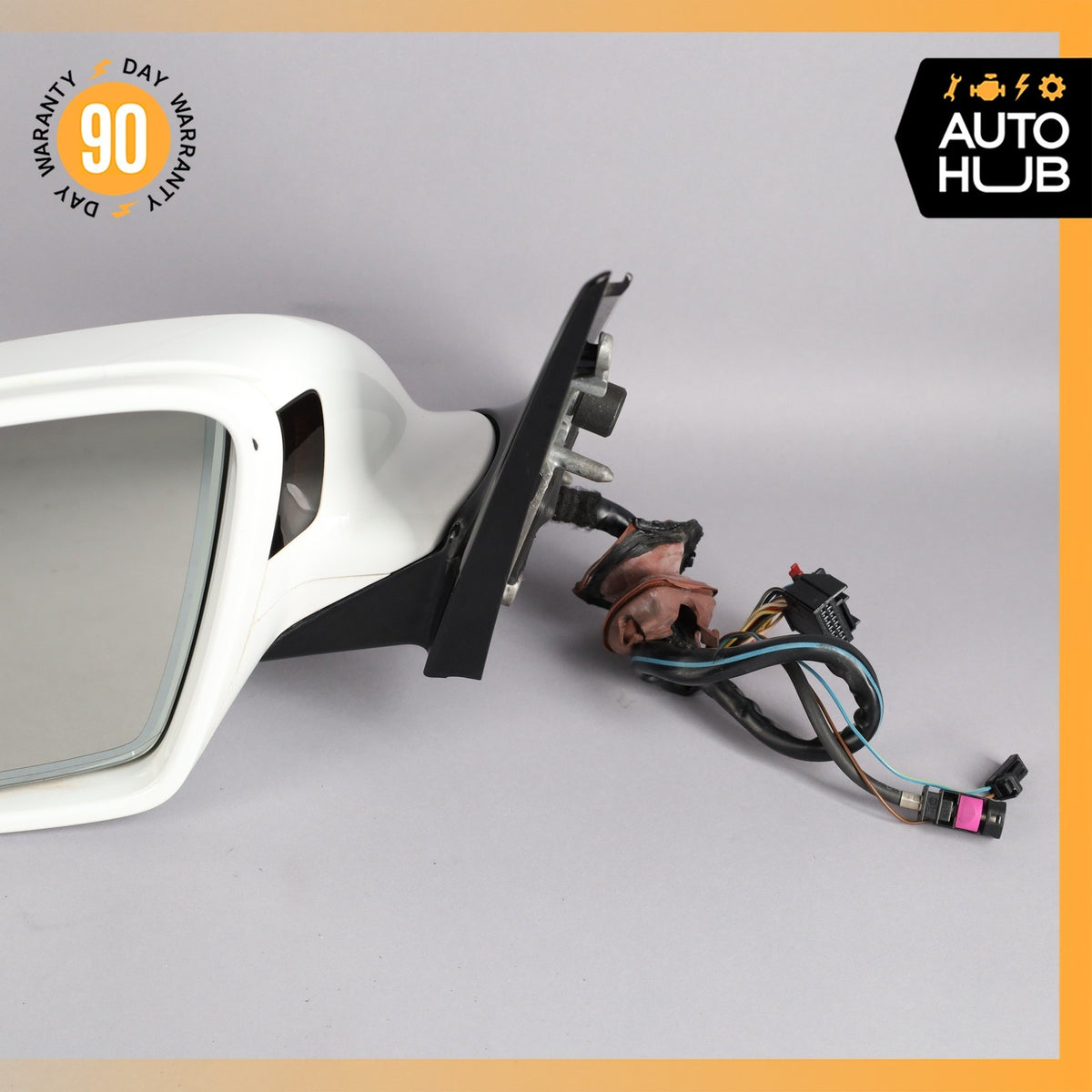 14-18 Audi D4 A8L S8 Left Side Rear View Door Mirror w/ Camera & Blind Spot OEM - photo 4