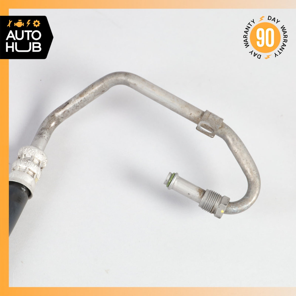 Porsche Cayenne 958 Hybrid S Power Steering Hose Pipe Line Set OEM - photo 7