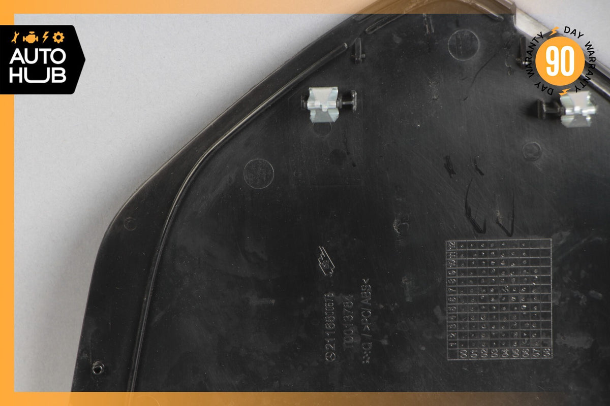 07-09 Mercedes W211 E63 AMG E350 E320 Right Dashboard Trim Cover Panel Black OEM - photo 9