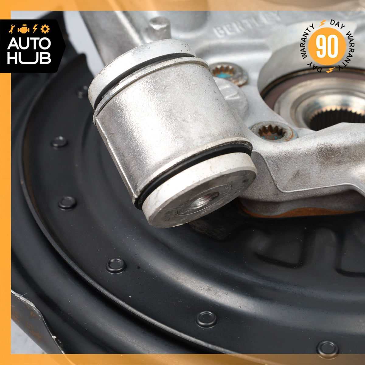 03-13 Bentley Continental GT Rear Left Driver Side Spindle Knuckle Hub OEM 36k - photo 14