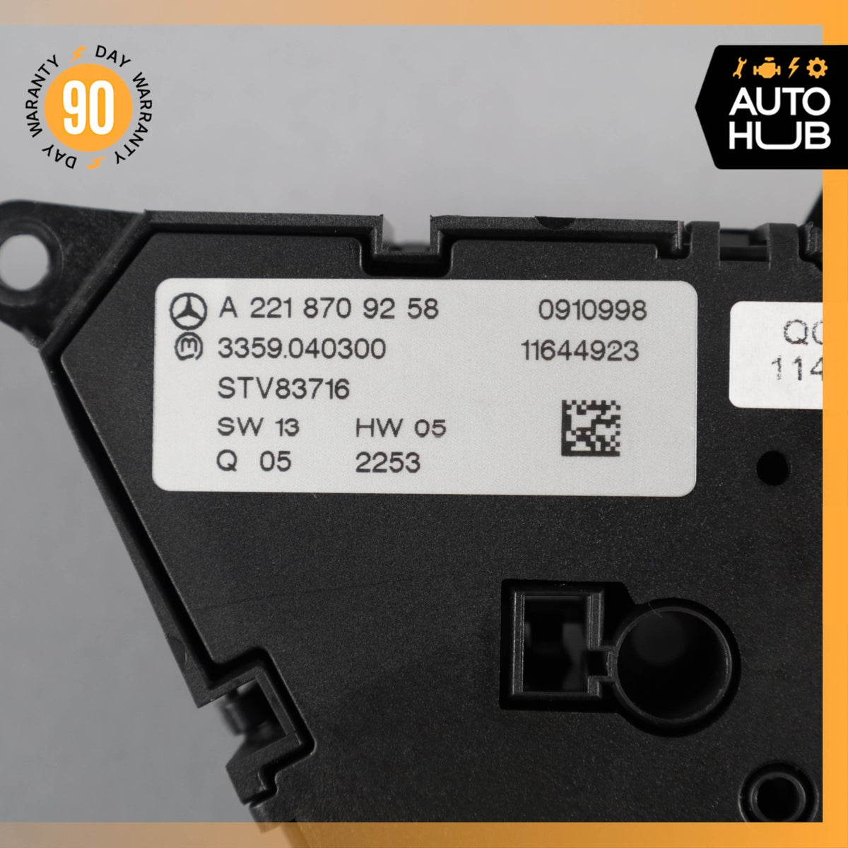 07-14 Mercedes W221 S550 CL550 Front Left Driver Seat Control Memory Switch OEM - photo 18