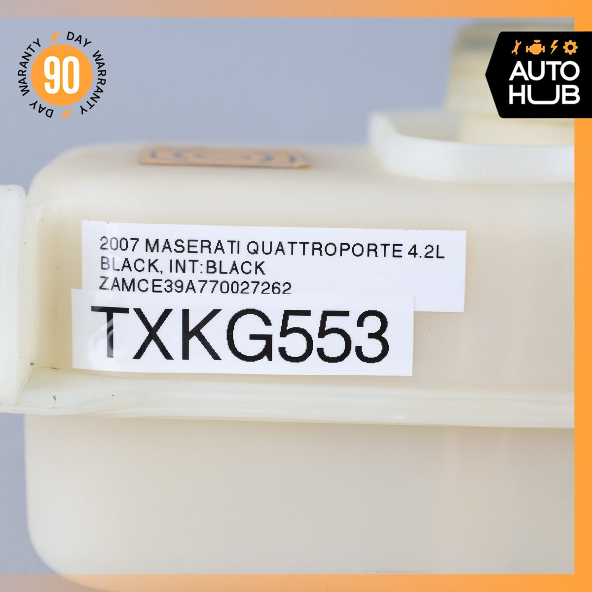 03-08 Maserati Quattroporte 4.2L V8 M139 Brake Fluid Reservoir 203903 OEM 51k - photo 12
