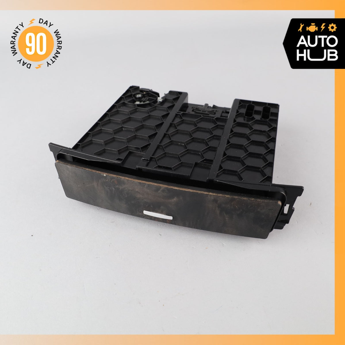 06-12 Mercedes W164 ML63 GL550 Center Console Tray Storage Compartment Wood OEM - photo 1
