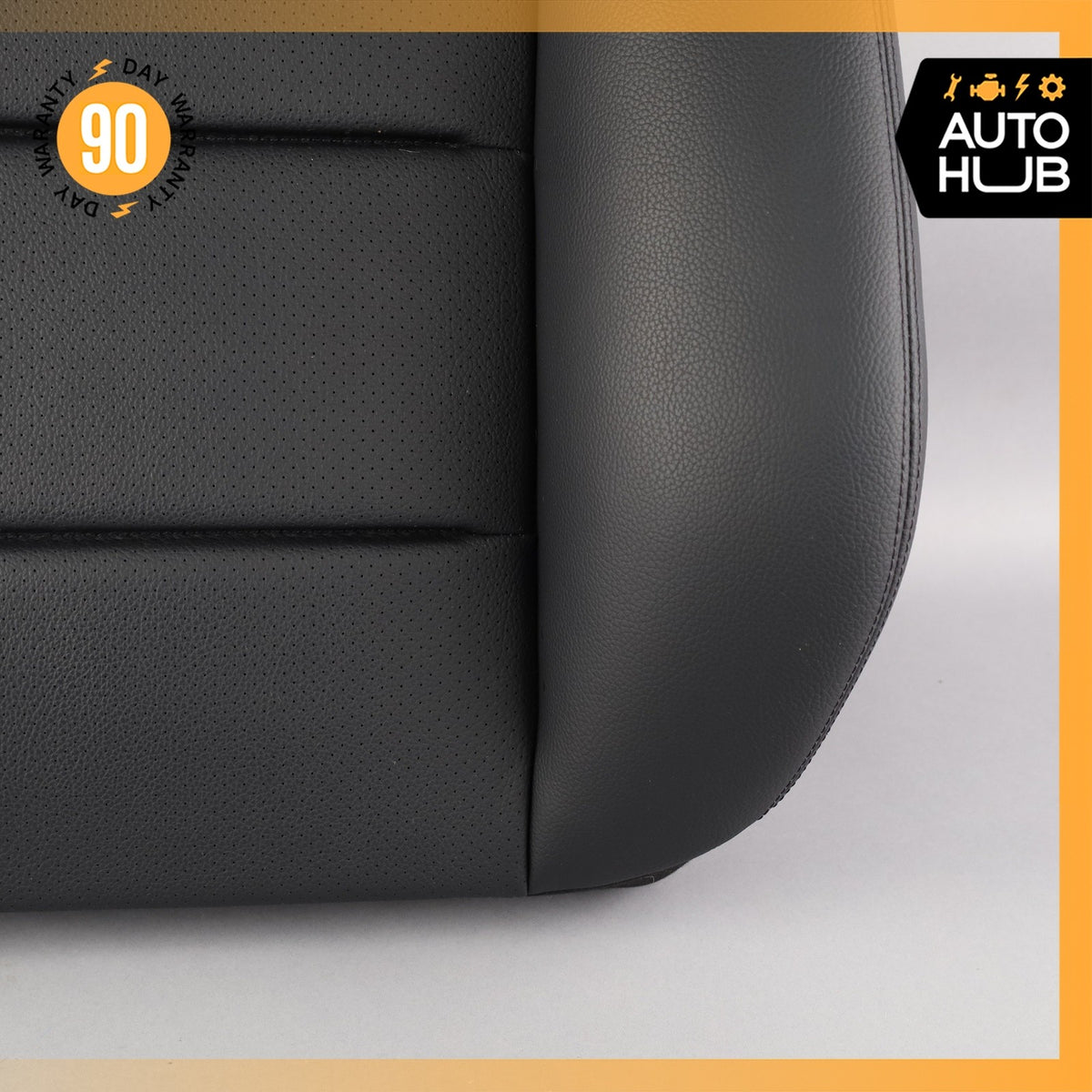 10-13 Mercedes W212 E350 E400 Front Right Seat Cushion Top Upper Black OEM - photo 5