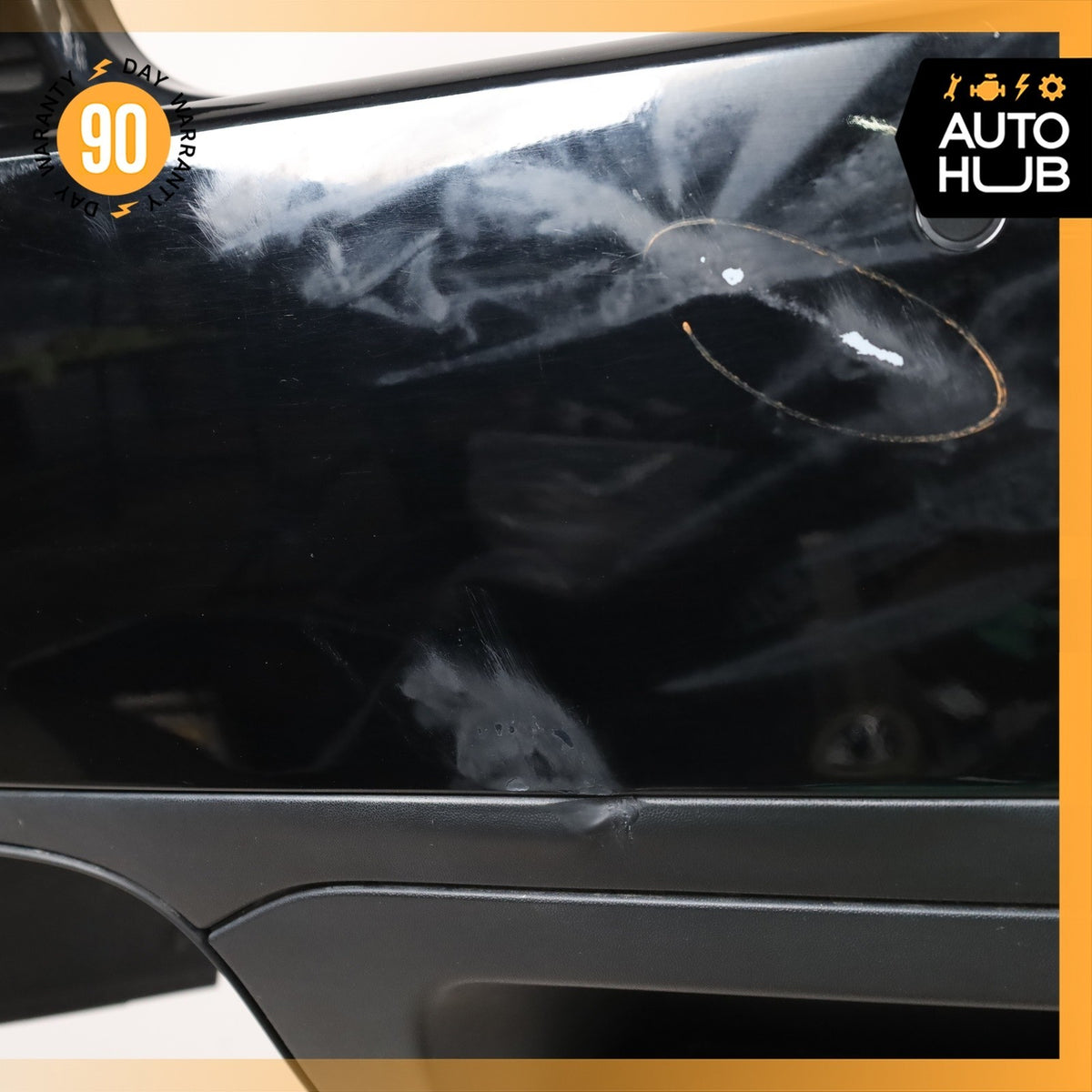 11-14 Porsche Cayenne 958 Rear Bumper Cover Assembly Black OEM - photo 16