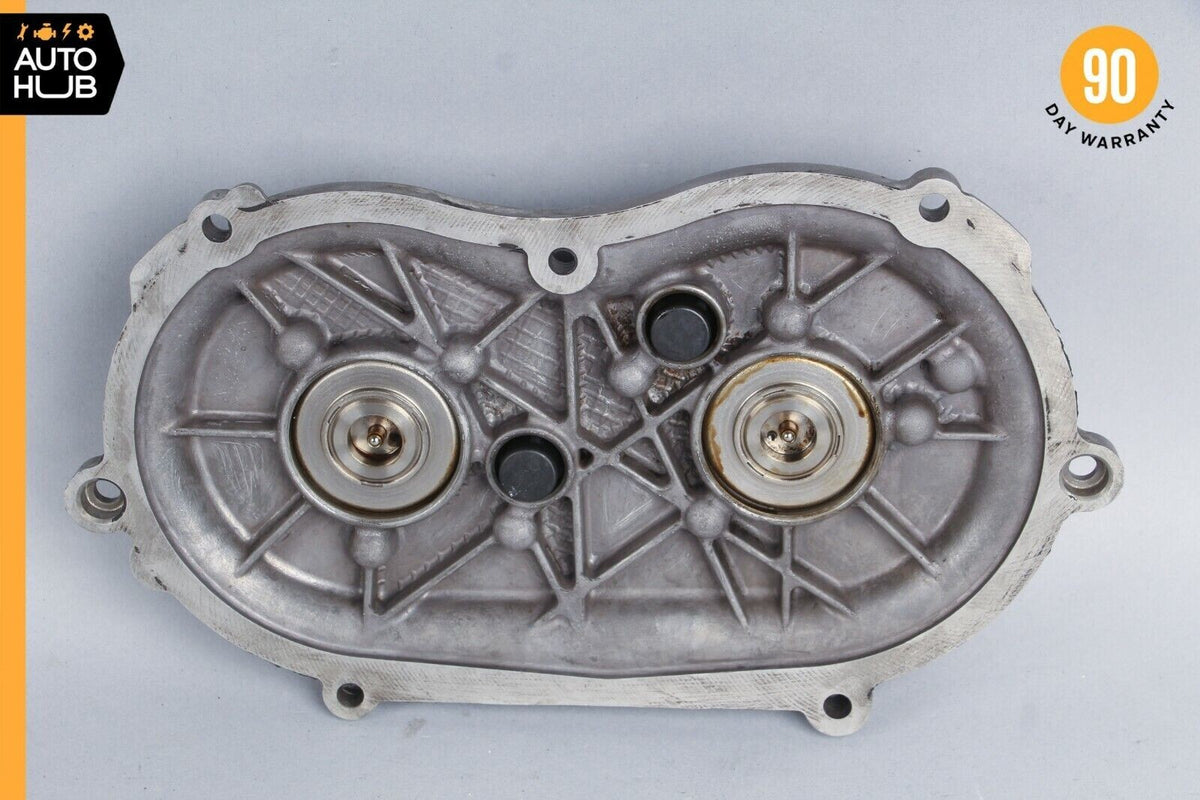 Mercedes W221 S550 E350 Front Left Side Engine Timing Chain Cover Plate OEM - photo 8
