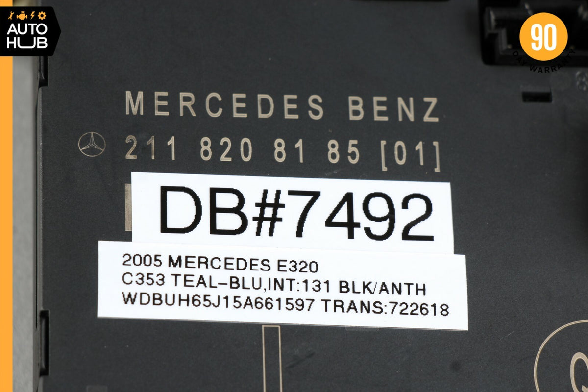 03-09 Mercedes W211 E320 E500 Front Left Side Door Control Module 2118208185 OEM - photo 8