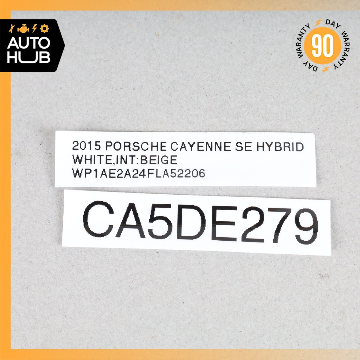 11-18 Porsche Cayenne 958 S Hybrid Oxygen O2 Sensor Lambda 06E906262K OEM - photo 10