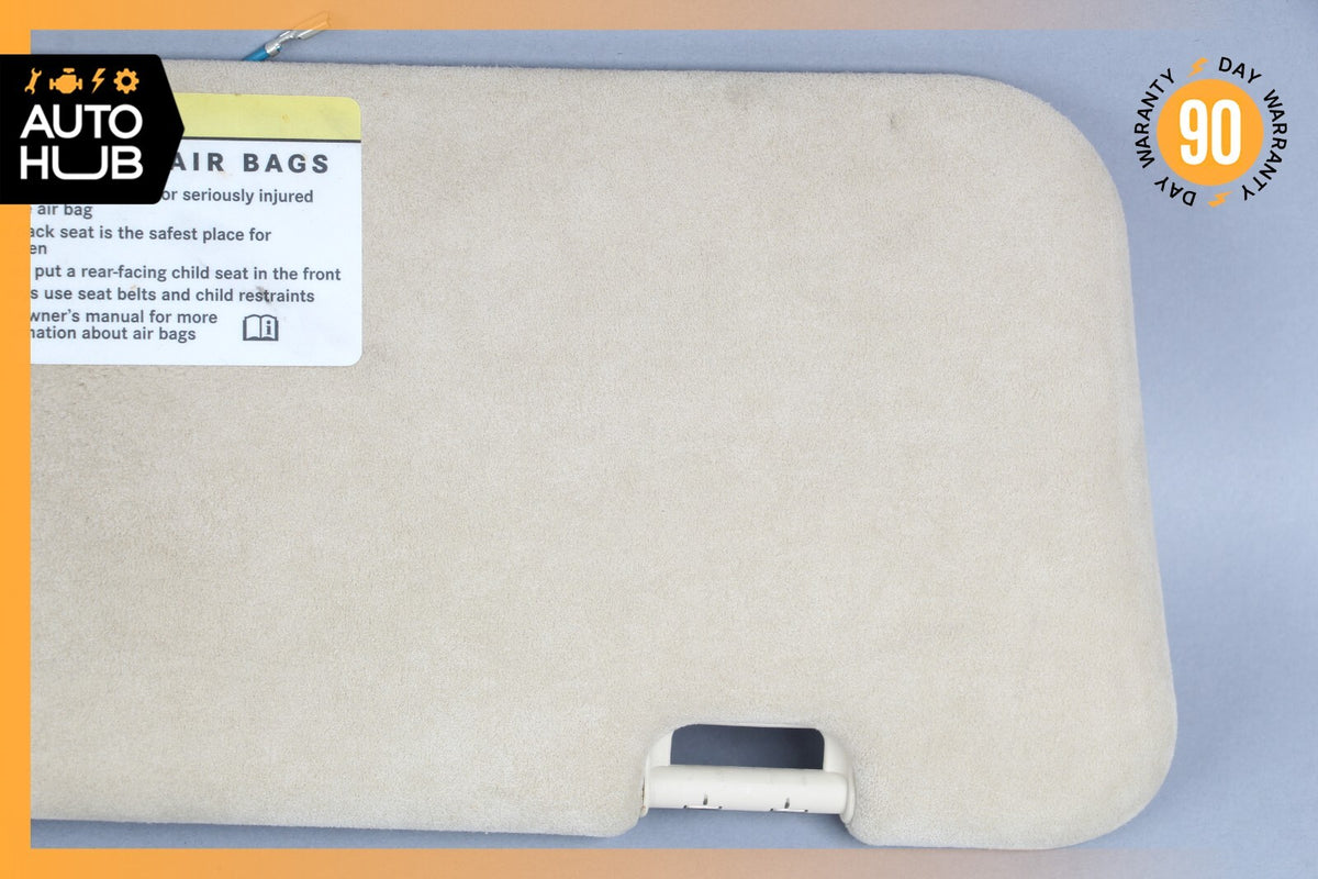 06-11 Mercedes W219 CLS63 CLS550 Front Left Side Sunvisor Sun Visor Suede OEM - photo 10