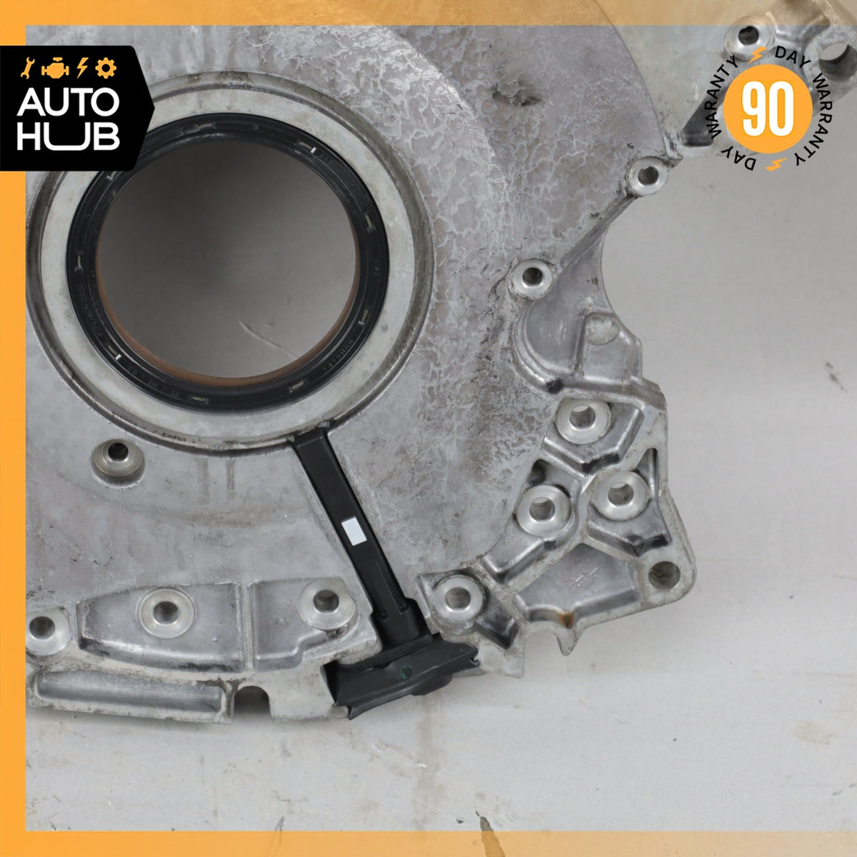 11-18 Porsche Panamera 970 Cayenne Hybrid Engine Motor Crankshaft Rear Cover OEM - photo 6