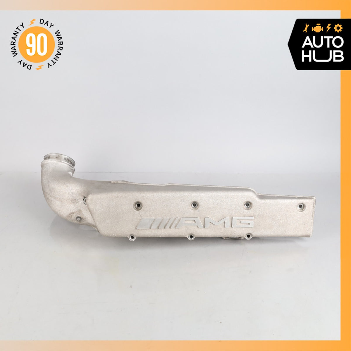 Mercedes W215 CL55 E55 SL55 AMG Right Engine Kompressor Air Intake Manifold OEM - photo 2