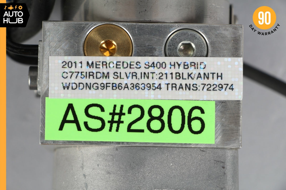 07-13 Mercedes W221 S400 S550 Trunk Lid Locking Hydraulic Pull Down Pump OEM - photo 12
