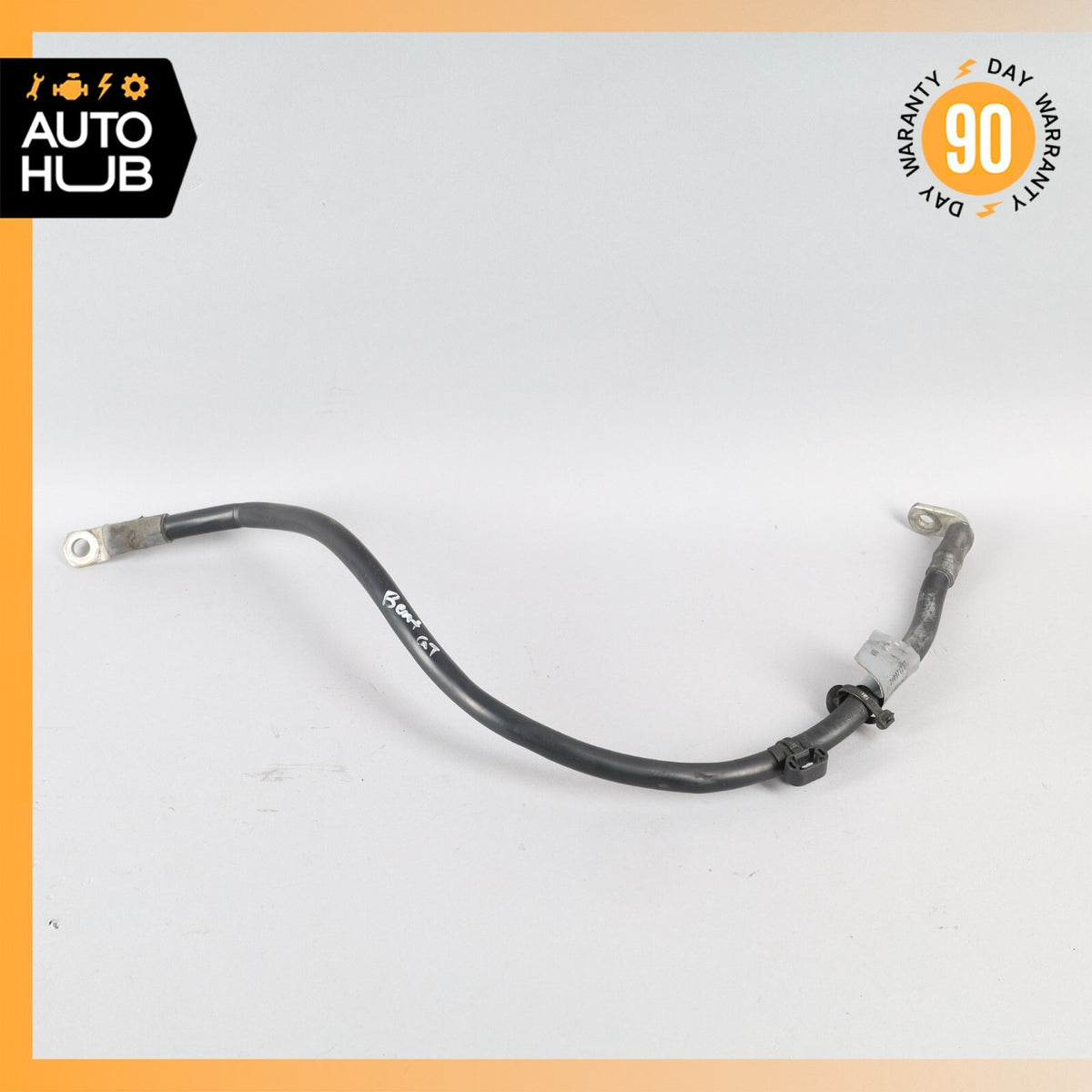 03-18 Bentley Continental GT GTC Negative Battery Cable Harness OEM - photo 6