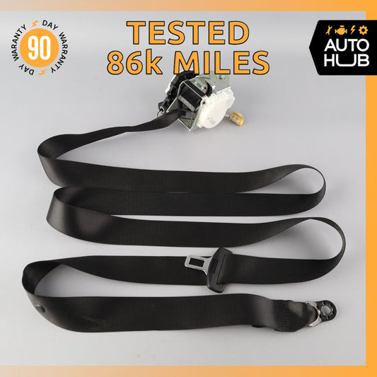 10-16 Porsche Panamera 970 Rear Left or Right Side Seat Belt Black OEM 86k - photo 1