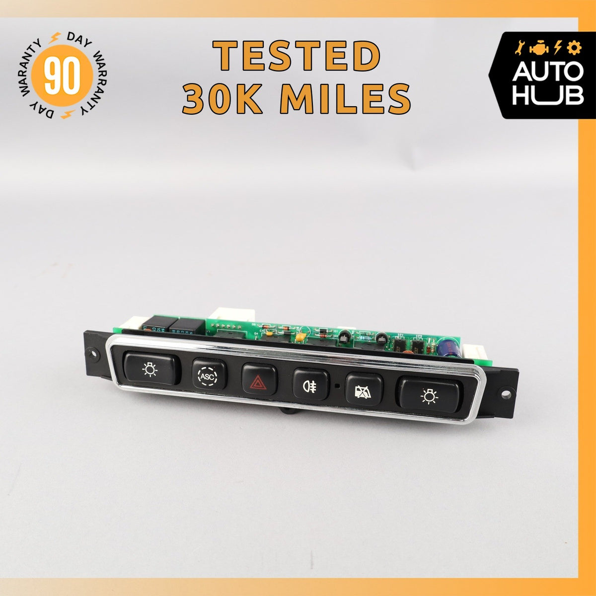 99-02 Bentley Arnage Rolls Royce Silver Seraph Center Console Switch Panel OEM - photo 1