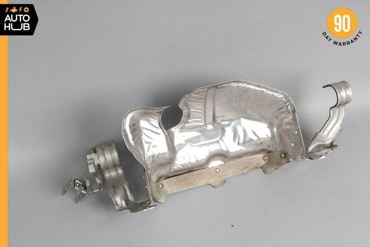 12-16 Mercedes W212 E400 GLK350 Engine Exhaust Pipe Heat Shield Right Side OEM - photo 6