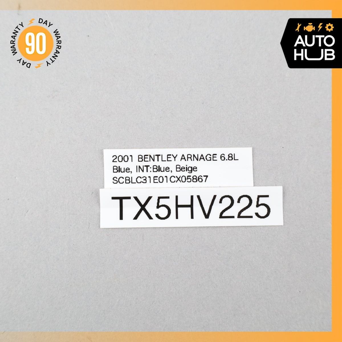 99-09 Bentley Arnage / RR Seraph Front Right Side Interior Door Seal OEM - photo 12