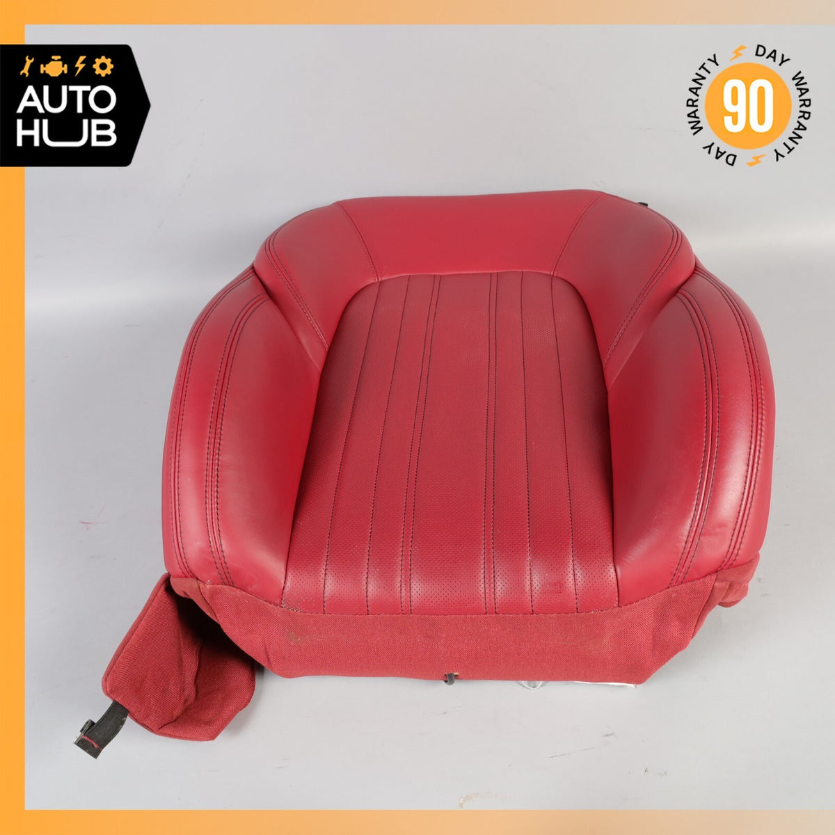 17-22 Maserati Levante S M161 Front Left Top Upper Seat Cushion Red OEM 26k - photo 10