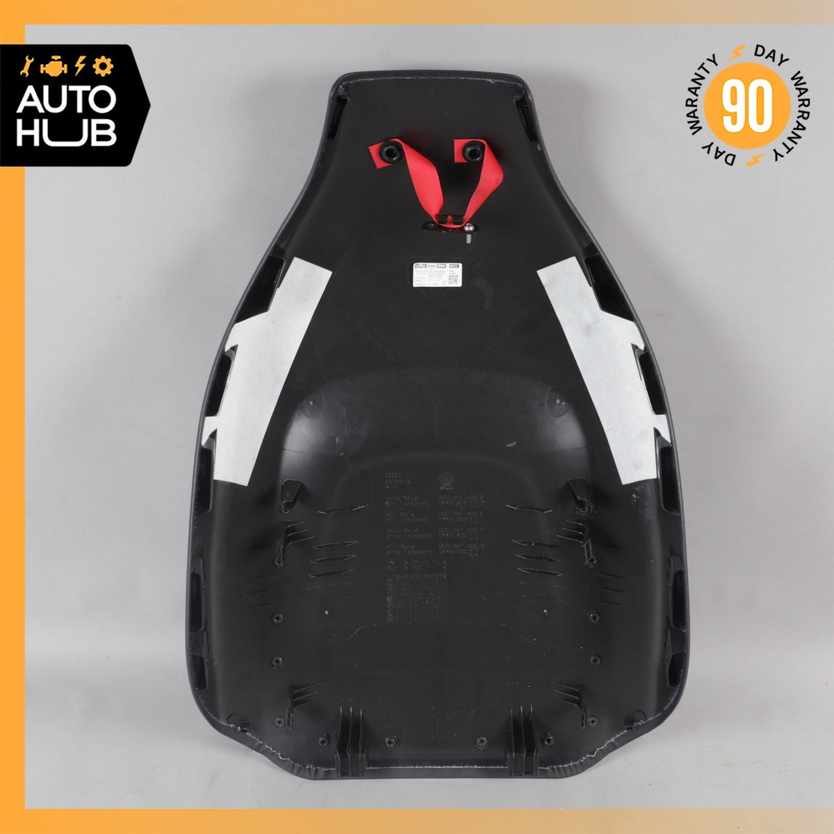 18-24 Audi B9 S5 A5 Front Left or Right Seat Back Cover Panel Trim Black OEM 33k - photo 11