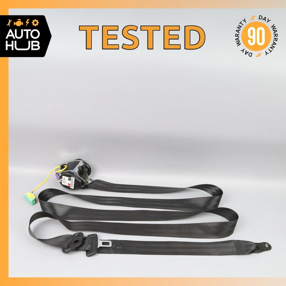06-13 Bentley Continental Flying Spur Front Left Driver Side Seat Belt OEM - photo 1