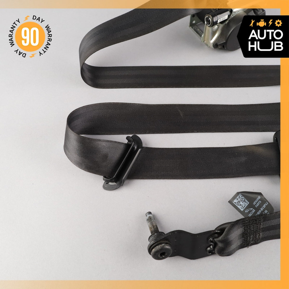 14-24 Jaguar X152 F-Type Front Left Driver Side Seatbelt Retractor Black OEM - photo 10